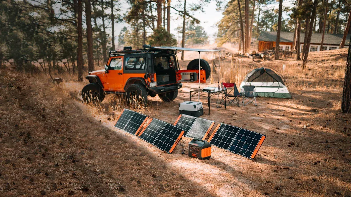 Najlepsze 100 watowych paneli słonecznych do RV i kempingu w 2025