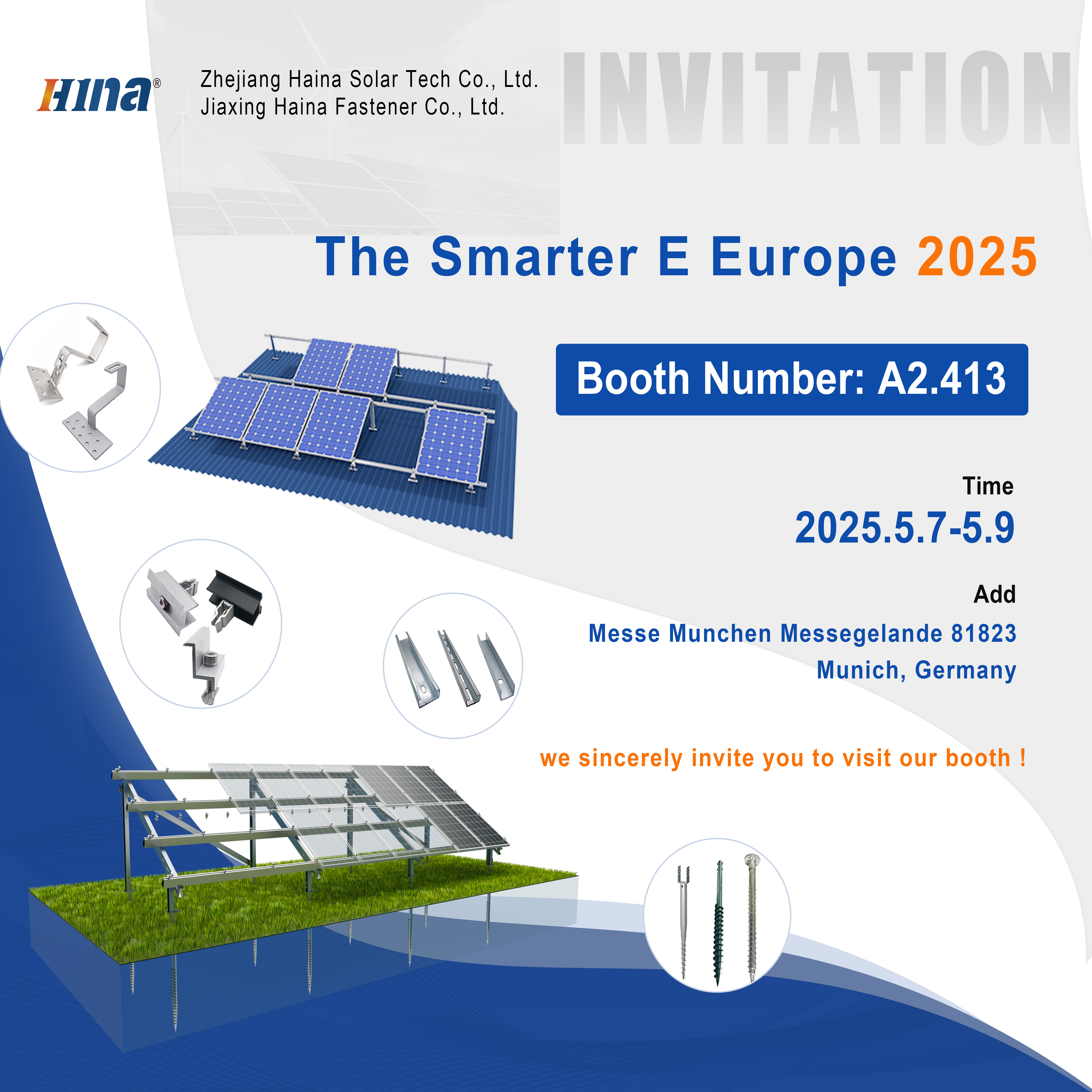 Zaproszenie | Poznaj Haina Solar Tech w Mądrzejszą Europę 2025