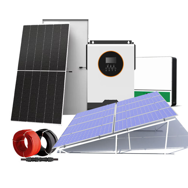 System Solar Energy Panel System Zestaw Montażu Słonecznego Zestaw mocy Słonecznej z modułem PV falownika 