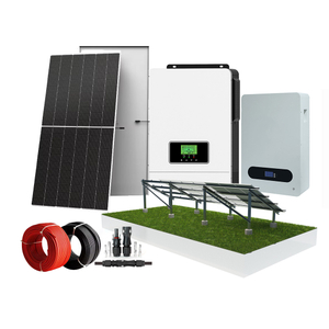 Zestaw elektrowni słonecznej systemu energii słonecznej z sieci do systemu montażu naziemnego