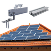 System panelu słonecznego Wsporniki montażowe dachu stałe haczyka do konstrukcji montażu dachu solarnego