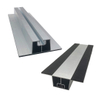Aluminiowy roztwór szyny do trapezoidalnego metalowego dachu zasilania energii słonecznej domowy system panelu słonecznego